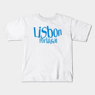 Lisbon Portugal Kids T-Shirt